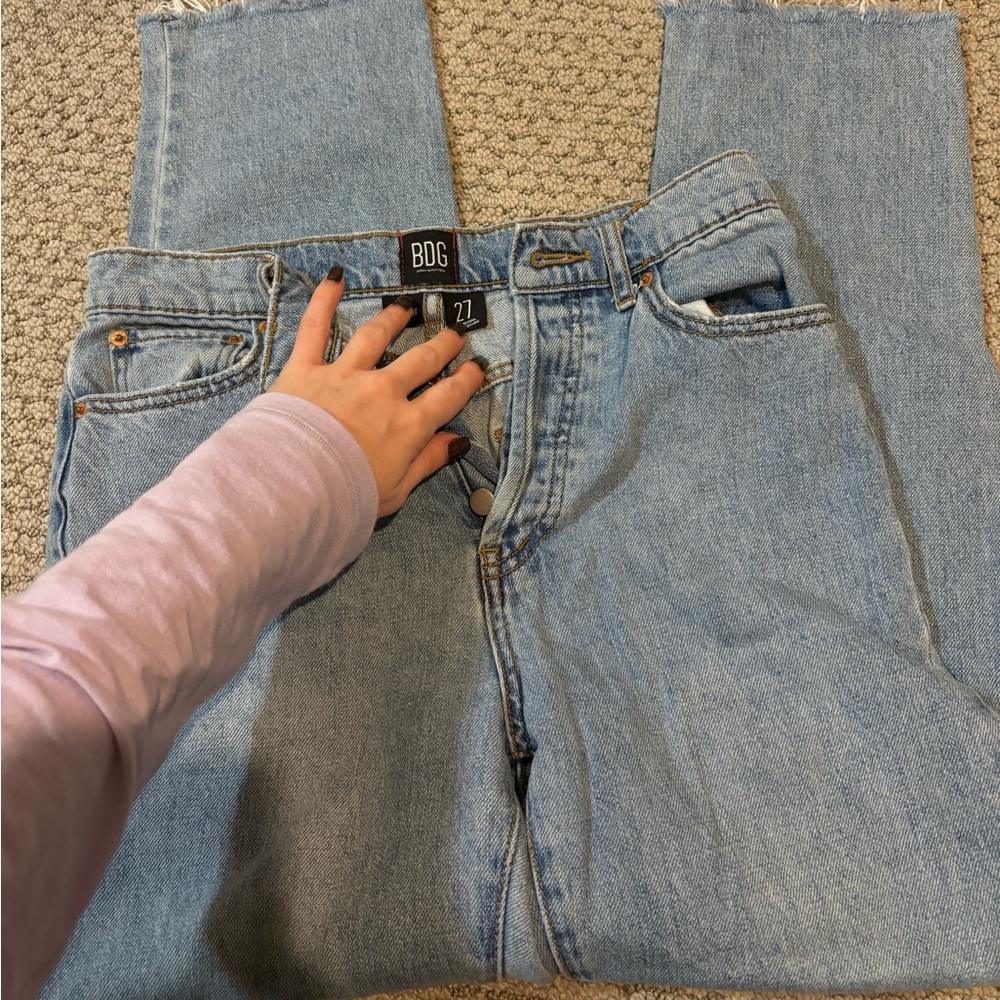 BDG straight line jeans